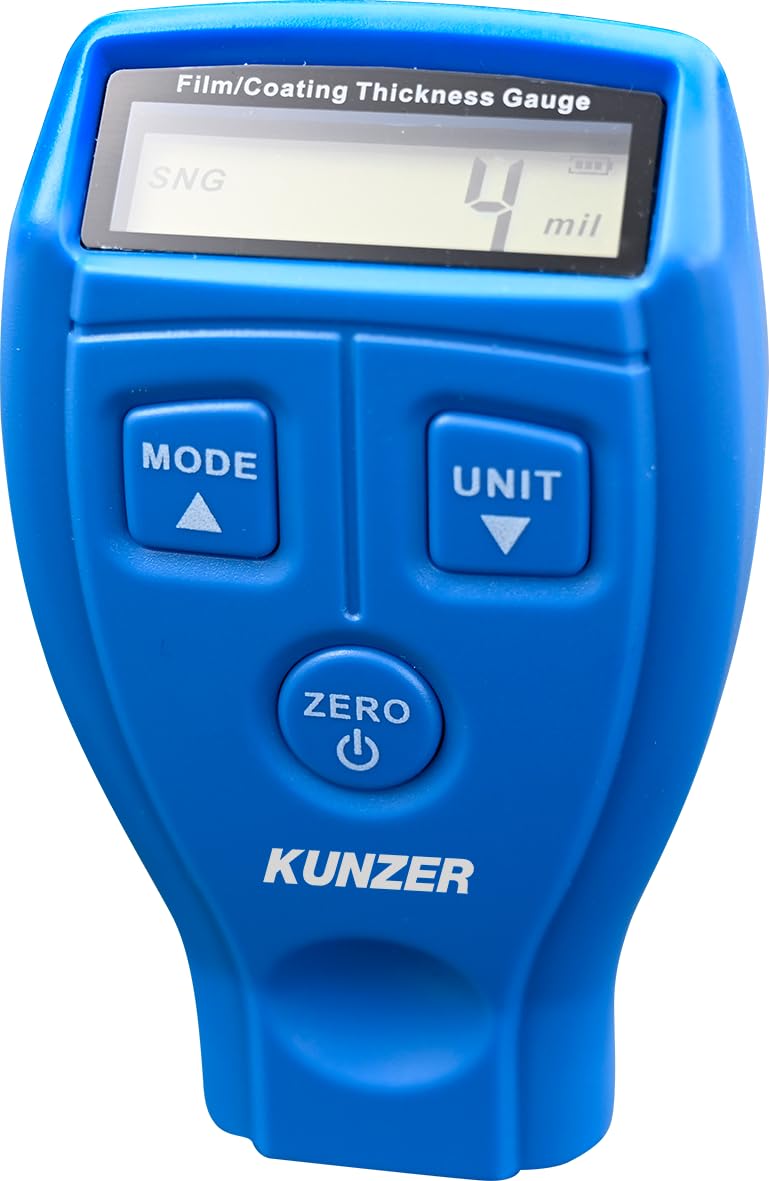 Kunzer 7SDM01 Schichtdickenmesser für Auto, PKW, SUV - Exakte Messung von Lackauftragsstärken 0-1,8