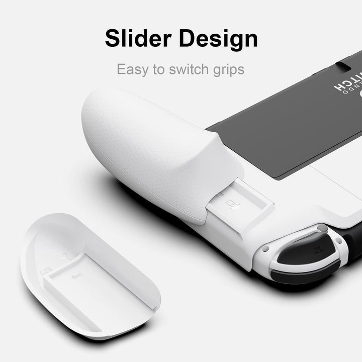 Skull &amp; Co. NeoGrip Bundle für Nintendo Switch OLED und Regular Modell: Eine andockbare Schutzhülle