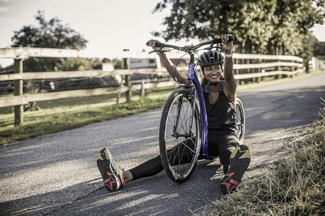 Yedoo Trexx Tretroller - bis 130 kg, Kickscooter mit Luftreifen 26/20 - Roller Scooter für Erwachsen
