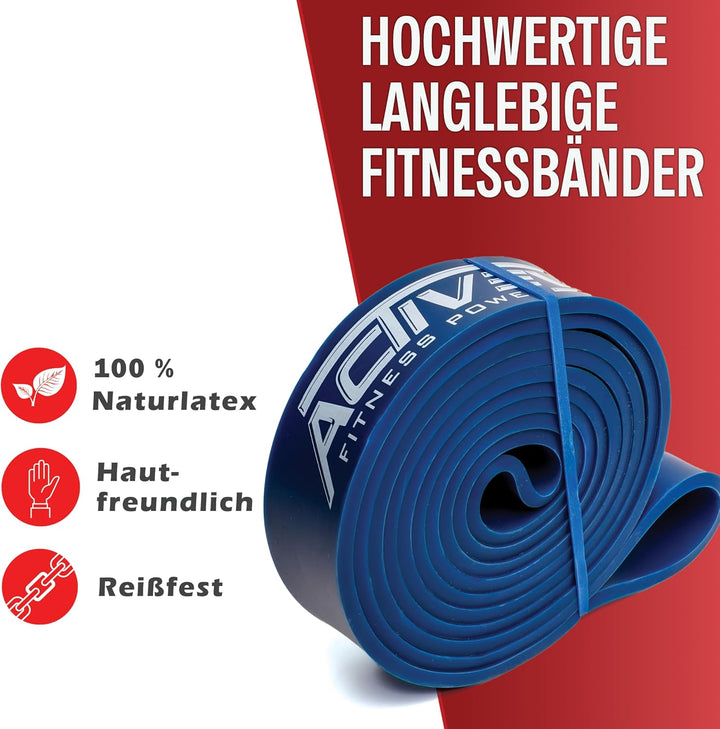 ActiveVikings® Pull-Up Fitnessbänder | Perfekt für Muskelaufbau und Crossfit Freeletics Calisthenics