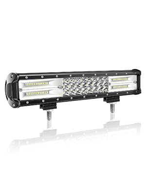 Willpower LED Arbeitsscheinwerfer Bar 15 Zoll 38cm 216W Zusatzscheinwerfer 12V IP67 Wasserdicht Flut