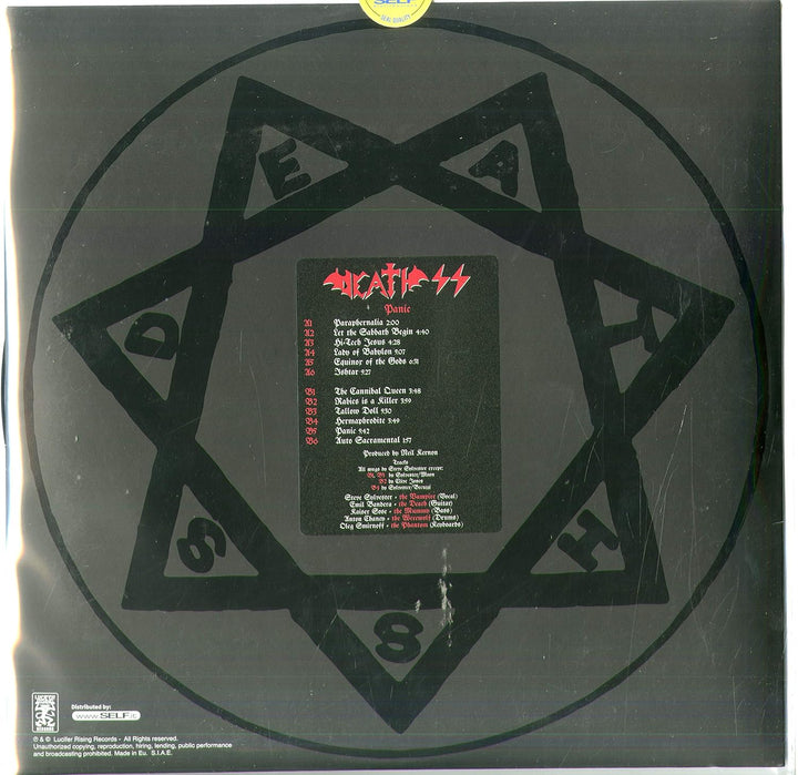 Panic [Picture Disc], Vinyl