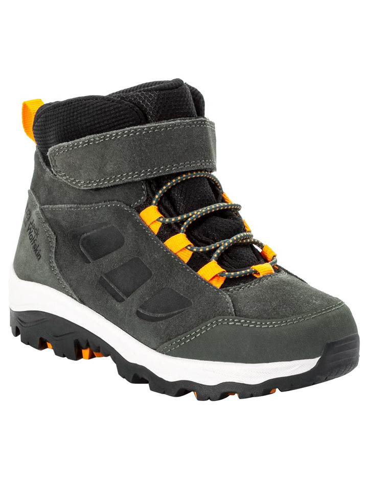 Jack Wolfskin Unisex Kinder Vojo Lt Texapore Mid K Outdoorschuhe 31 EU Slate Green, 31 EU Slate Gree