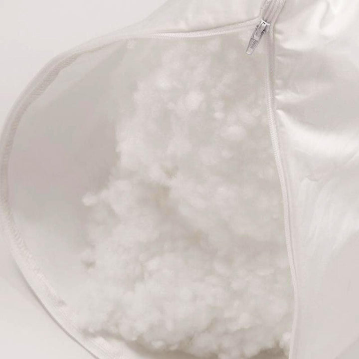 Softsan Mikrofaser Kissen Bio Hygienic 40x80 cm allergikergeeignet Kopfkissen mit Bio Baumwoll-Bezug