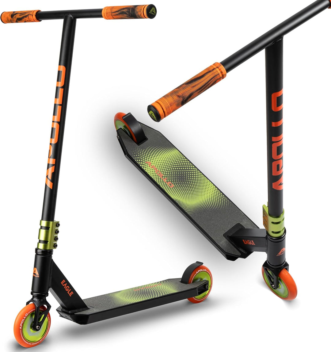 Apollo Stunt Scooter - Eagle, eloxierter Profi Stuntroller, Kinder Scooter mit ABEC 9 Kugellagern, 1