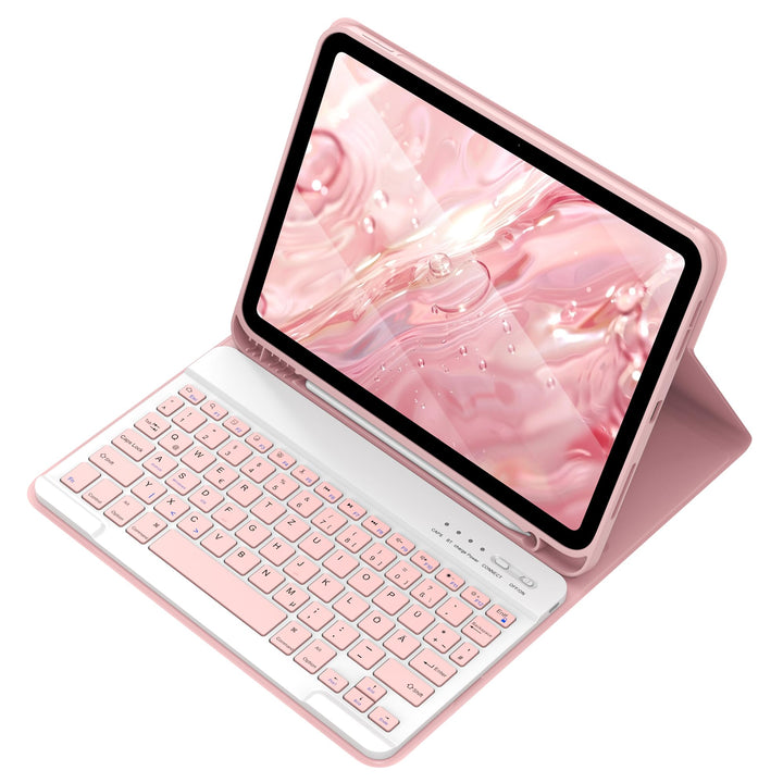 aMZCaSE Tastatur Hülle für iPad Air 5 und 4 Gen 10,9" 2024/2022/2020,iPad Pro 11" Tastatur Hülle 202