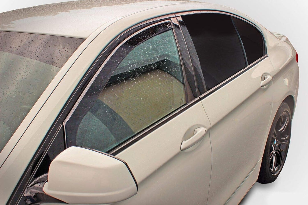 J&J AUTOMOTIVE | Windabweiser Passend Für Voyager Grand 2008-2016, Heko Regenabweiser, Schwarz, Getö