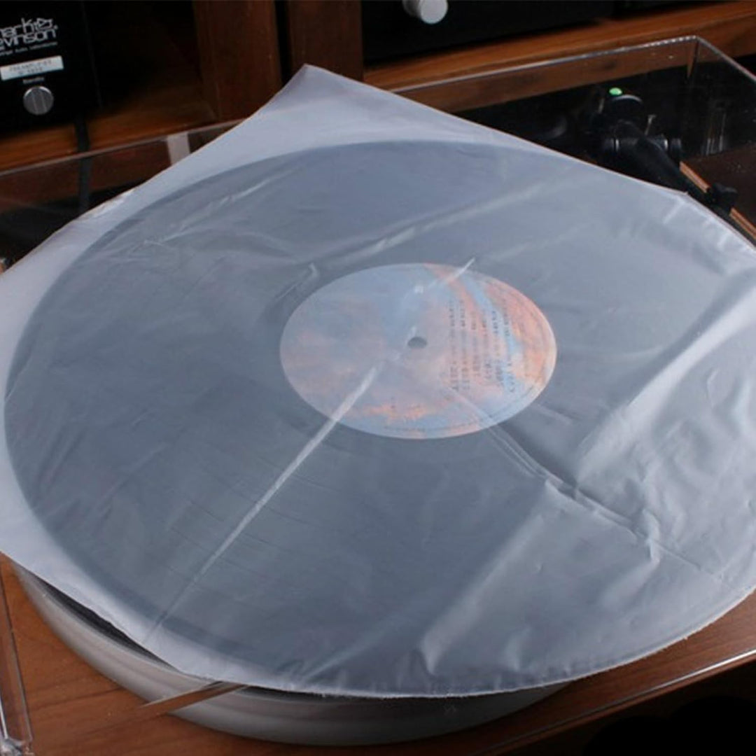 100 Stück Schallplatten Hüllen: 12" LP Schallplatten Antistatische LP Hüllen Transparent Vinyl Schal