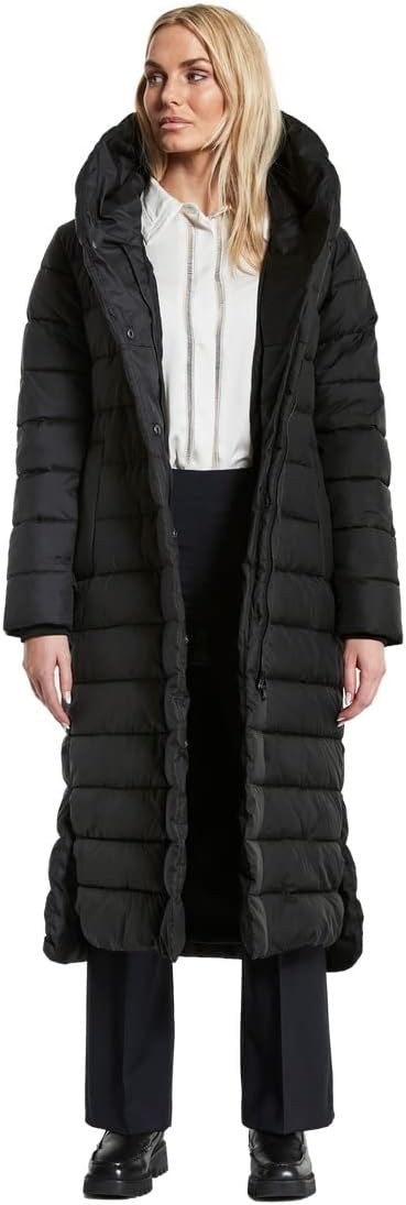 Didriksons Stella Parka Long 32 Schwarz, 32 Schwarz
