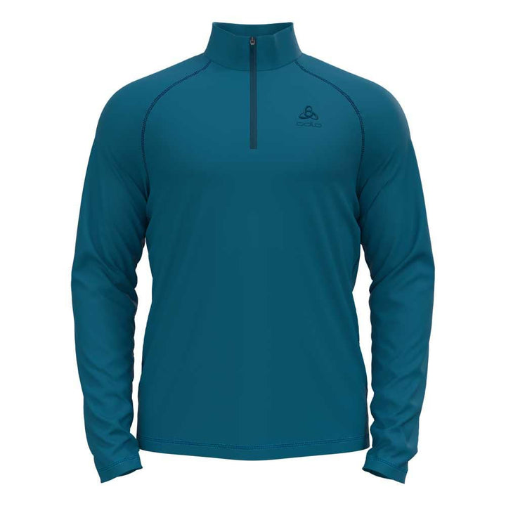Odlo Herren Rigi Half Zip Longsleeve S Saxony Blue, S Saxony Blue