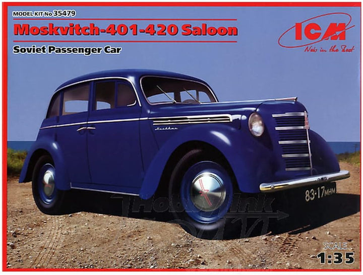 ICM 35479 Auto Modellbau, Hobby, Zusammenbau, detailliert, grau, Mittel