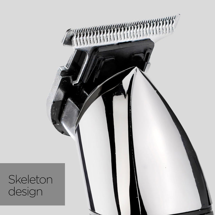 BaByliss Super X Metall-Bartschneider für Männer, Präzisions-Stoppel- und Bartpflegeset, kabellos, w