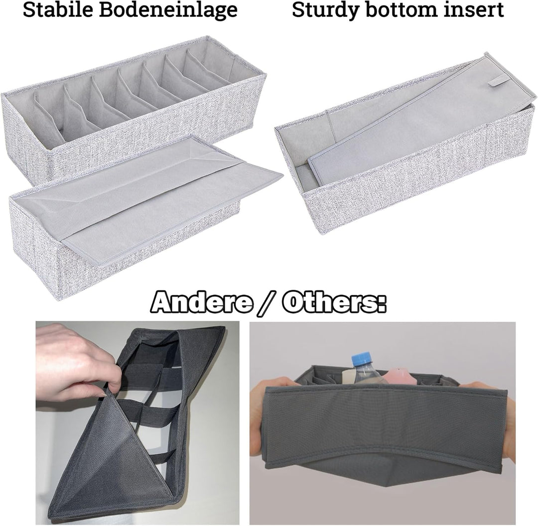 SIMPLE JOY® HEMNES DOUBLE Organizer für ikea HEMNES 160cm Doppelkommode, Schadstoffgeprüft, DAS ORIG