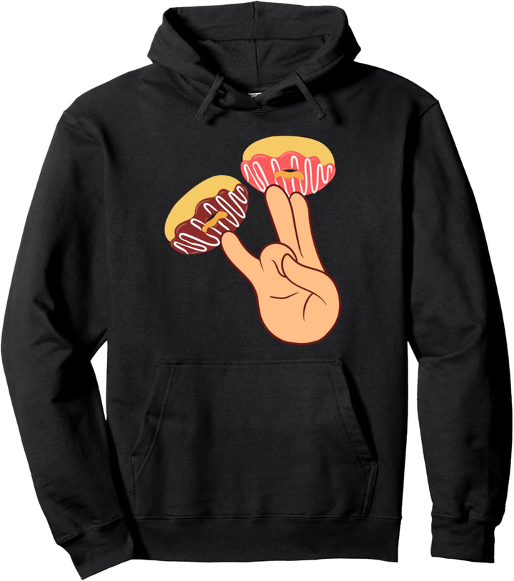 Donut 2 In The Pink 1 In The Stink Lustiger Dirty Joke Donut Pullover Hoodie
