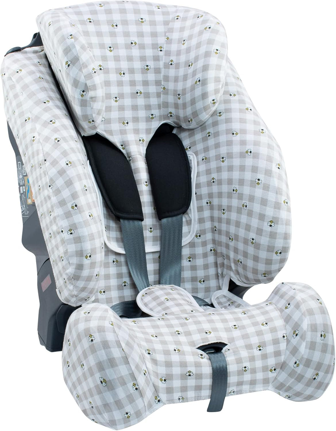 JYOKO Kids Bezug kompatibel mit Klippan Triofix, Century (Picnic Vichy, KLIPPAN Century)