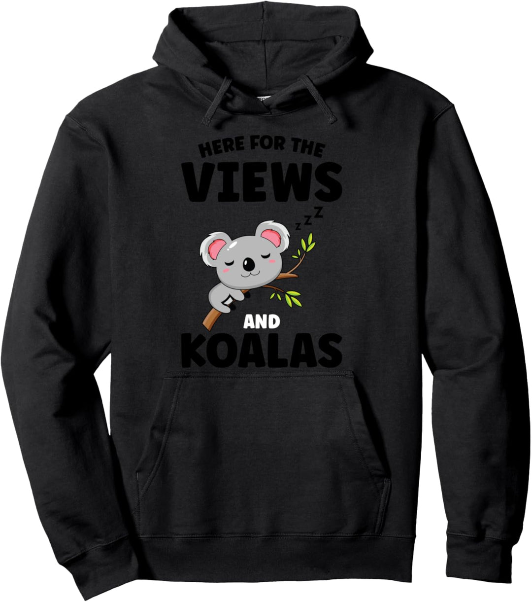 Hier für die Aussichten und Koalas Koalas Pullover Hoodie