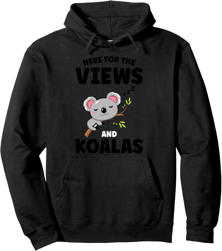 Hier für die Aussichten und Koalas Koalas Pullover Hoodie