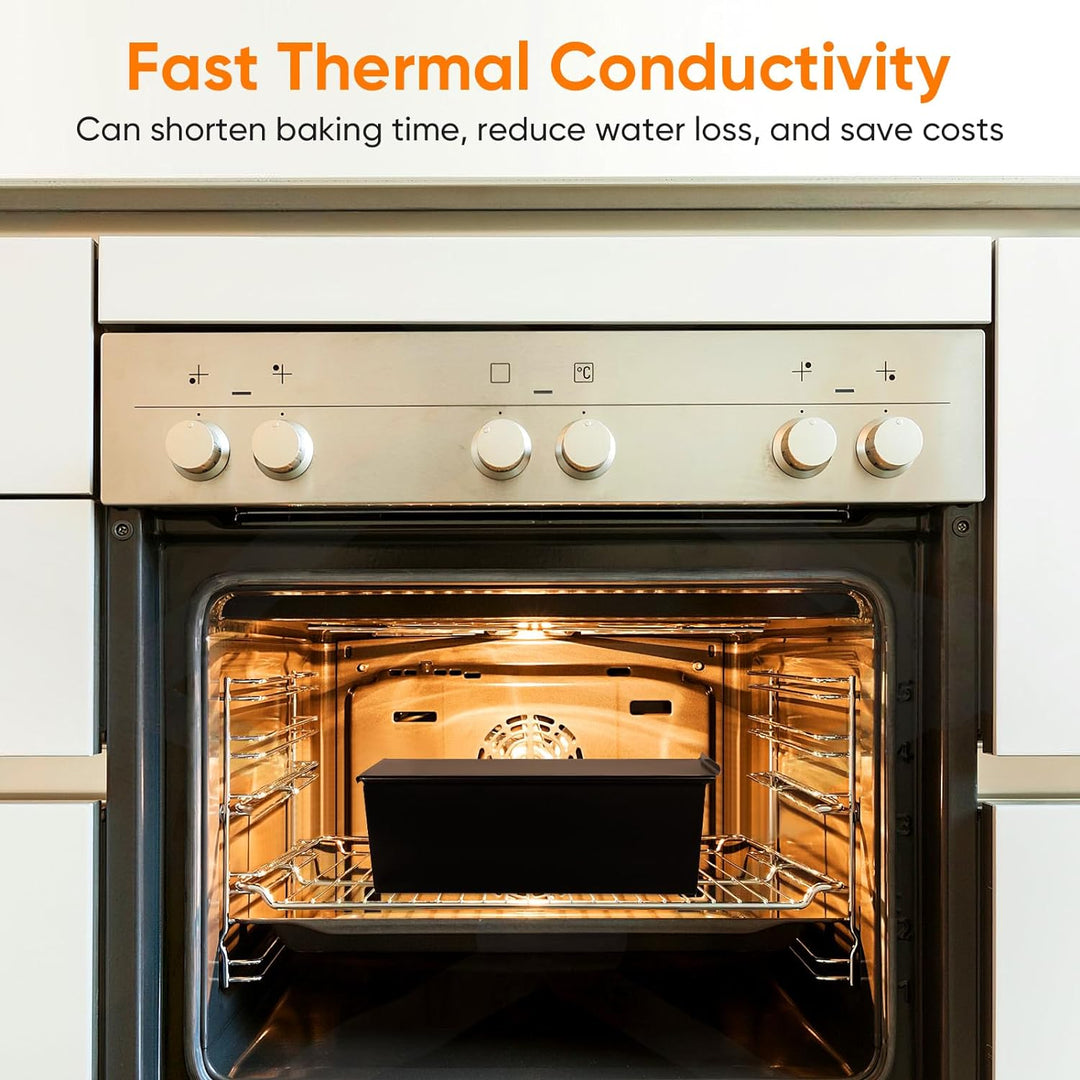 Healeved Pullman Kastenform mit Deckel Toastbackform Antihaft-Brotbackformen Toastbox Frühstücksback