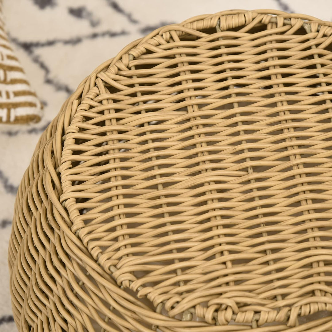 PawHut Katzenhöhle Katzenbett Katzenbett Katzenhöhle Katzenhaus aus Polyrattan Imitation Weiches Kis