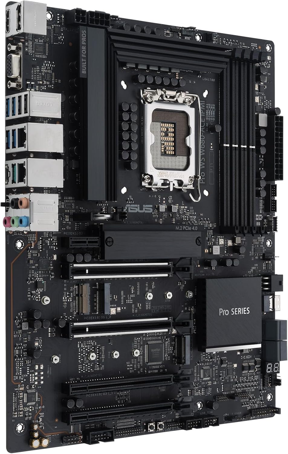 ASUS Pro WS W680-ACE IPMI Workstation Mainboard Sockel Intel LGA 1700 (ATX-Mainboard, PCIe 5.0, DDR5