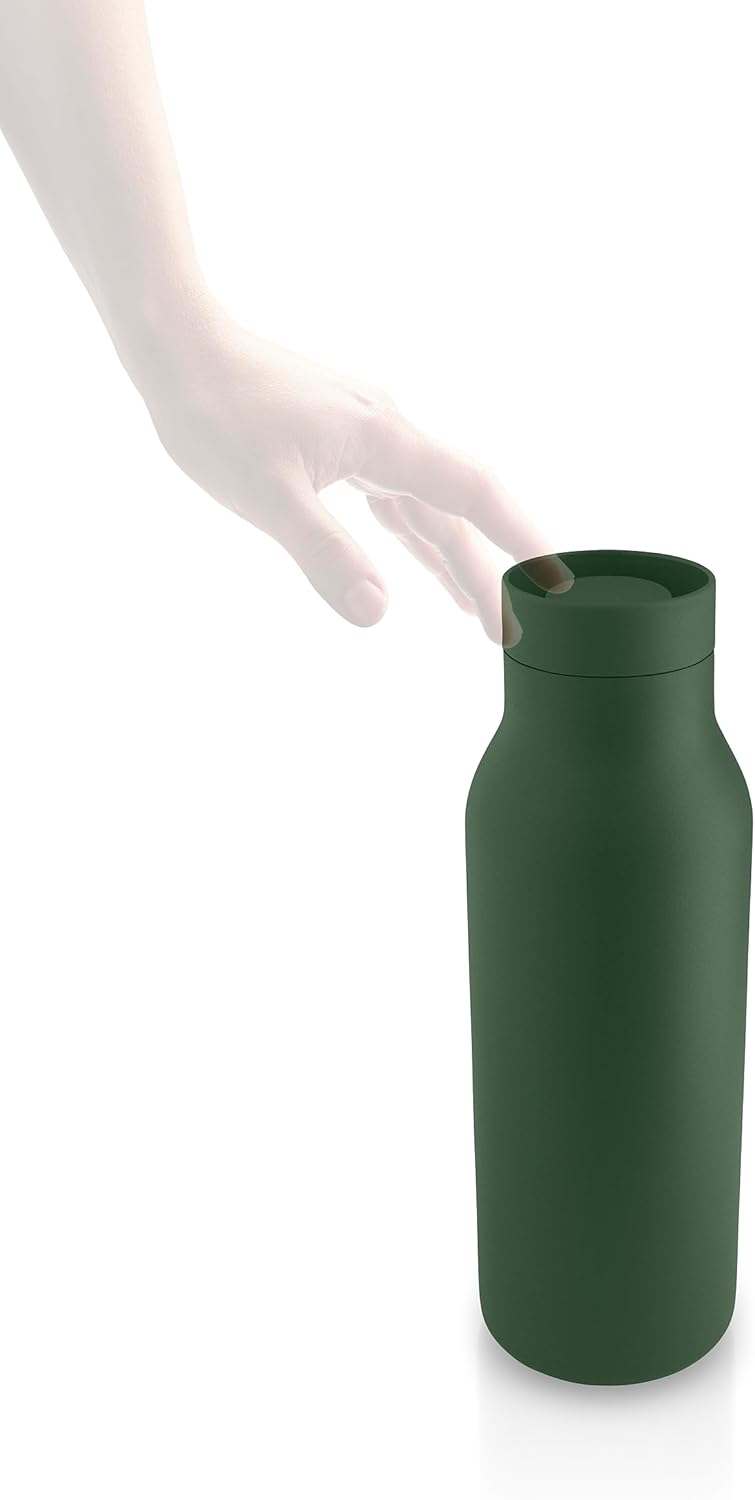 EVA SOLO | Urban Isolierflasche 0,5 l Emerald Green | Hält Wasser länger kalt | Emerald Green 5000 m
