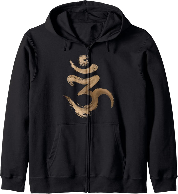 OM symbol - Brushstroke design Kapuzenjacke
