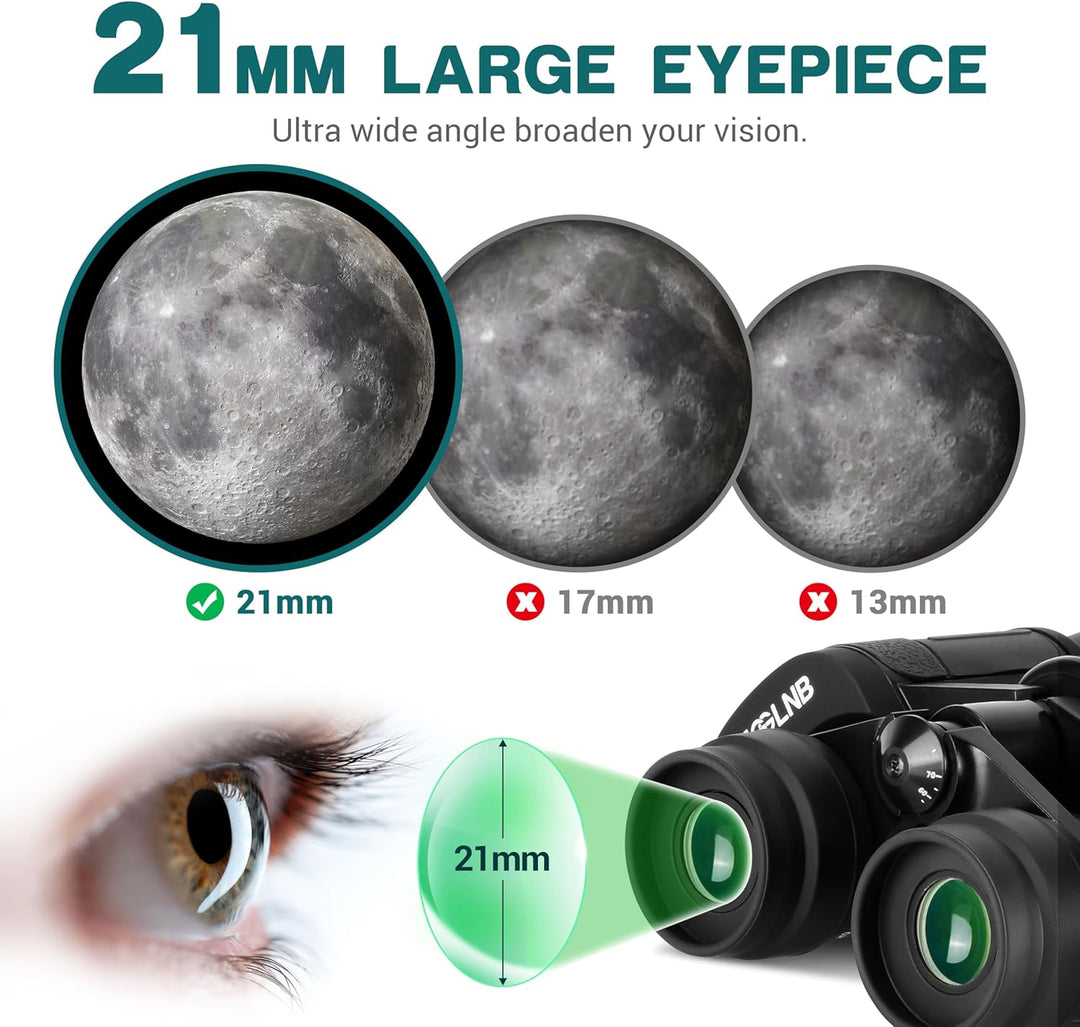 ESSLNB 15-30X80 Zoom Astronomie Ferngläser mit integriertem Stativanschluss Riesen Ferngläser mit Sm