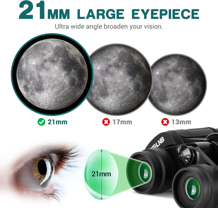 ESSLNB 15-30X80 Zoom Astronomie Ferngläser mit integriertem Stativanschluss Riesen Ferngläser mit Sm
