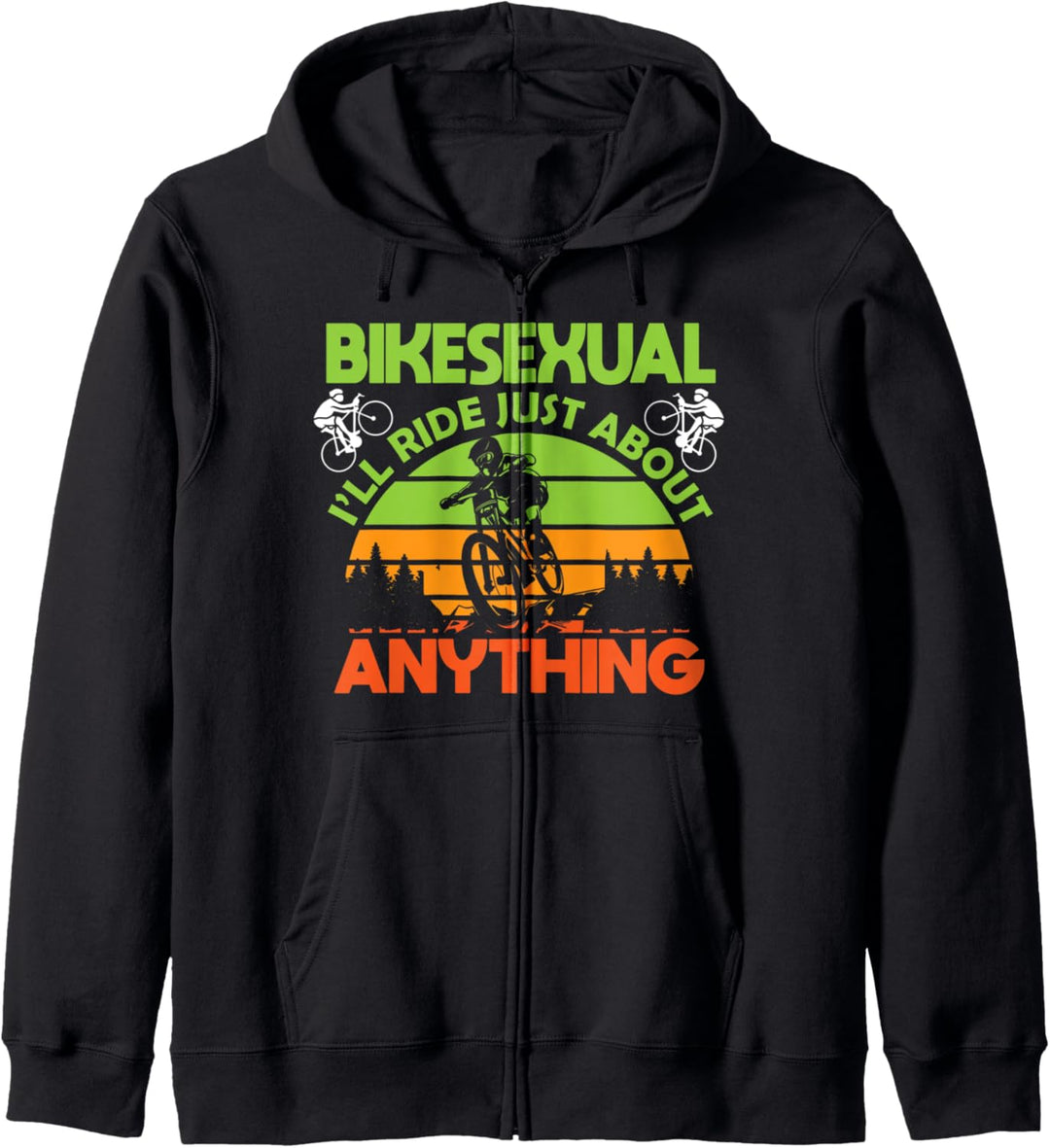 Bikesexual - Mountainbiking Kapuzenjacke