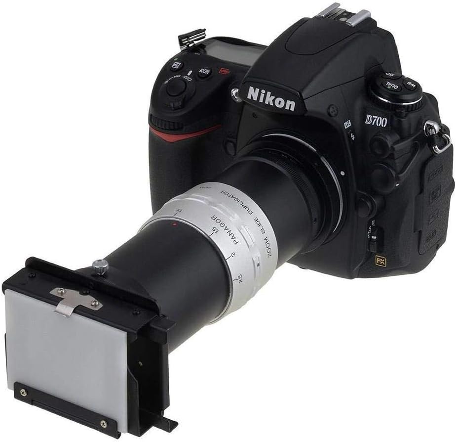 Fotodiox Lens Mount Adapter Compatible with T-Mount (T/T-2) Thread Lenses on Nikon F-Mount Cameras T