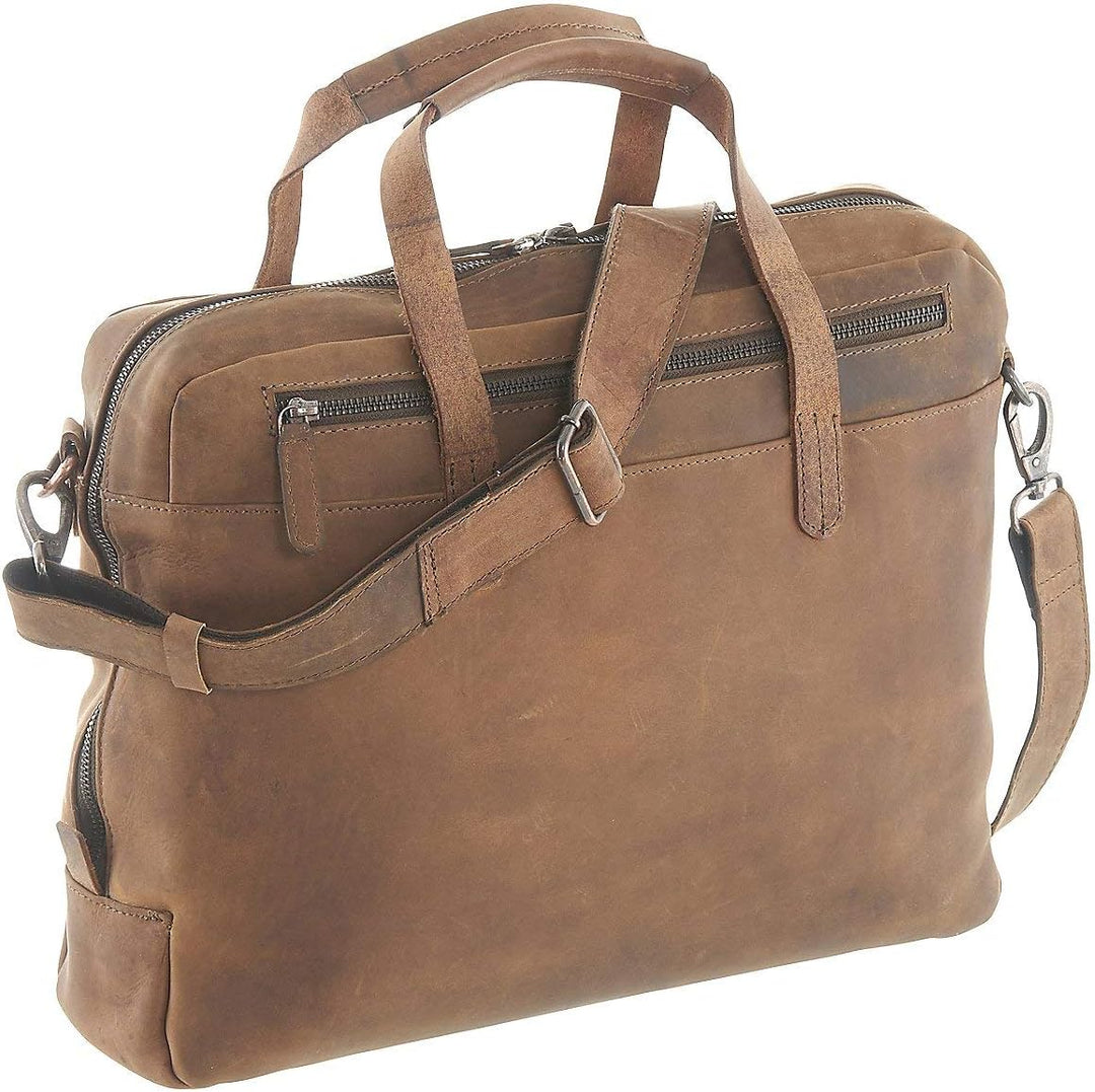Harolds Antik Aktentasche 40 cm Natur