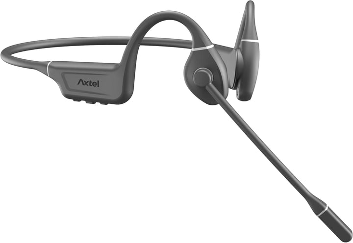 Aura Pro Bone Conduction Bluetooth Headset, Open-Ear Awareness, ENC Noise Reduction Microphone, Dual