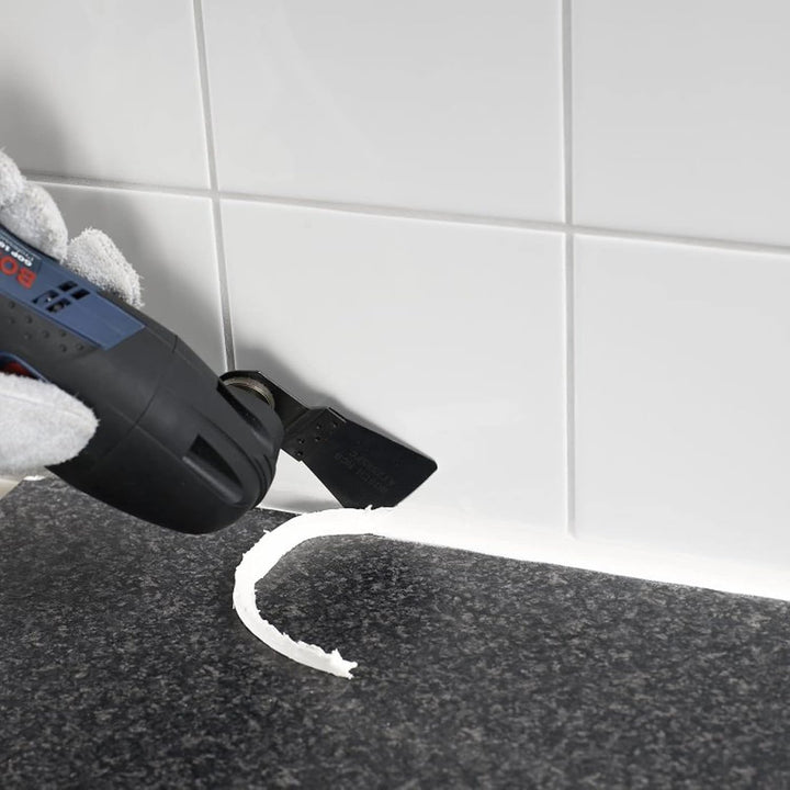 Bosch Professional Schaber starr, 10 Stück (Mörtel, Fliesenkleber, Betonreste, für Multifunktionswer