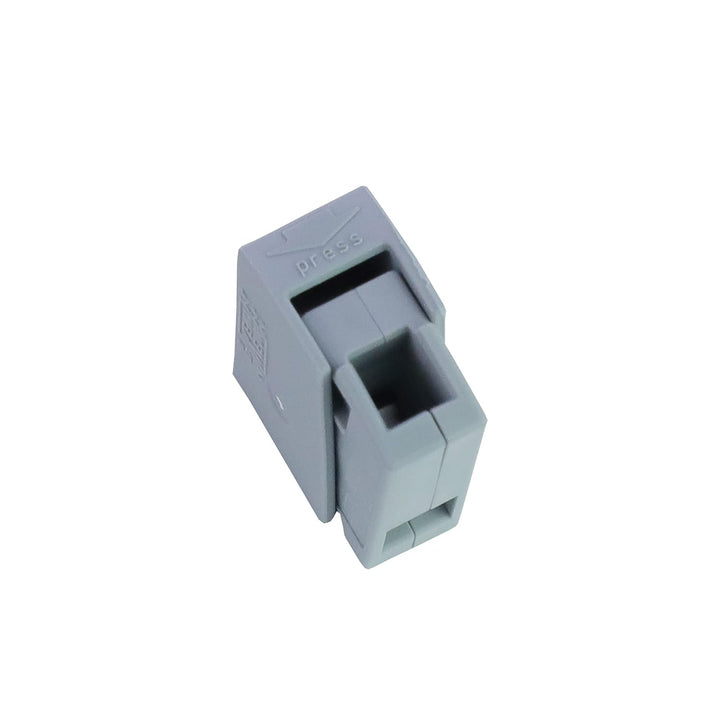 WAGO Leuchtenklemme 224-101 | Nennquerschnitt: 2,5 mm², für ein- und feindrähtige Leiter, 100 Stück,