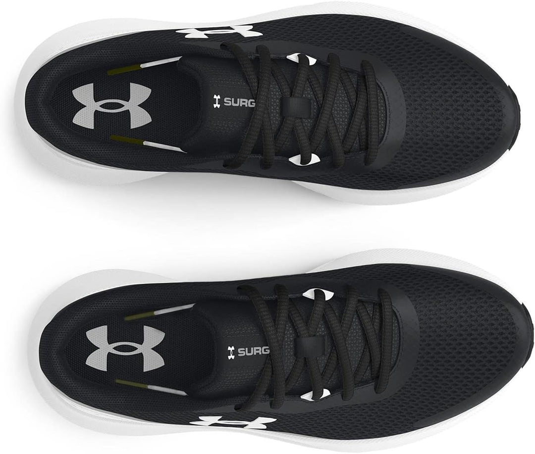 Under Armour Jungen Boys' Grade School Ua Surge 3 Running Shoes Visual Cushioning 36.5 EU Black Whit