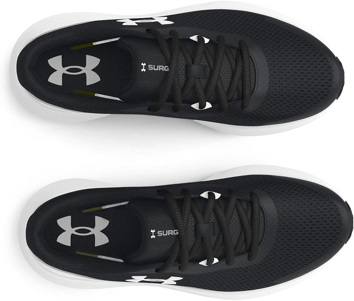Under Armour Jungen Boys' Grade School Ua Surge 3 Running Shoes Visual Cushioning 36.5 EU Black Whit