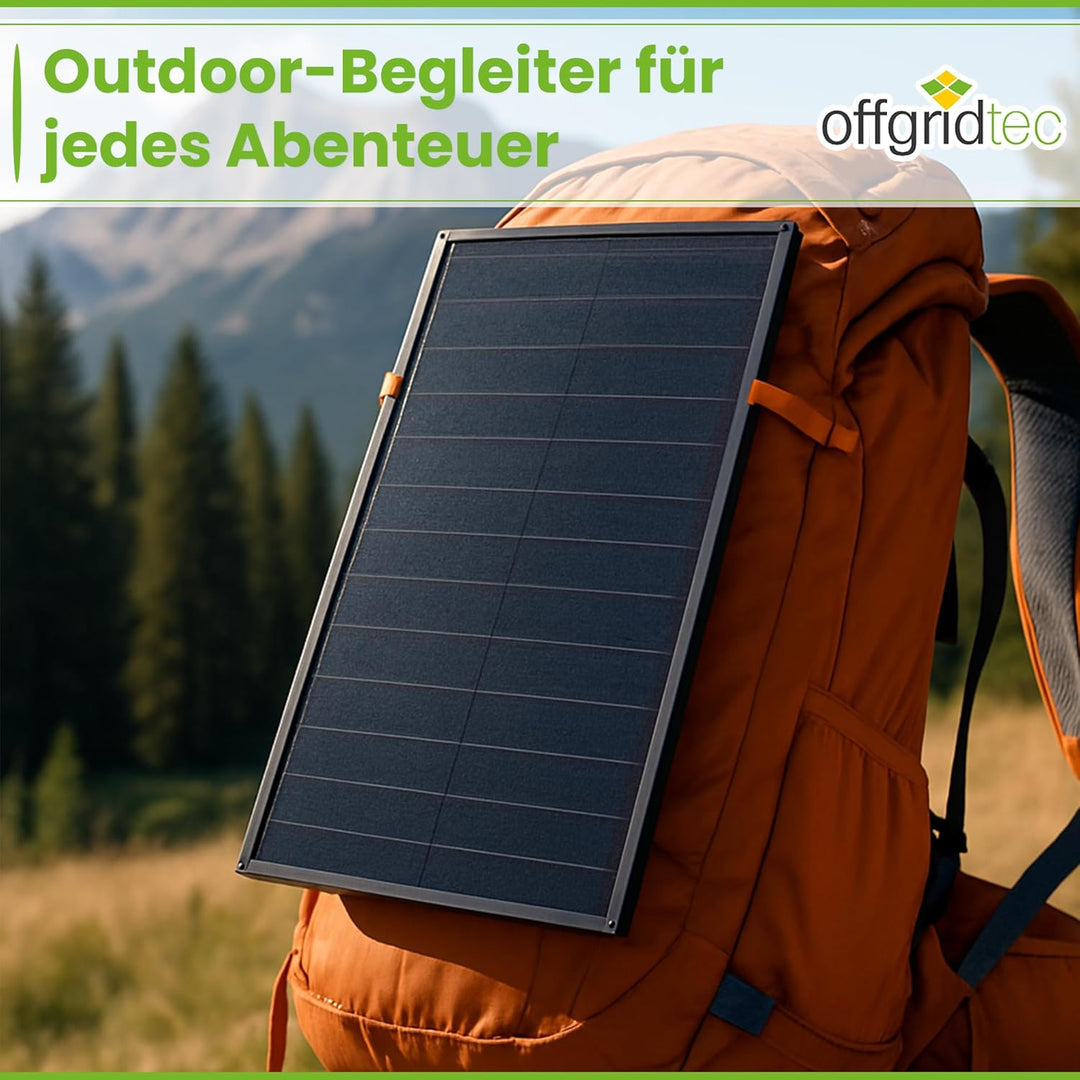 Offgridtec OLP 10W Solarpanel 12V Schindeltechnologie PERC V2, 10W