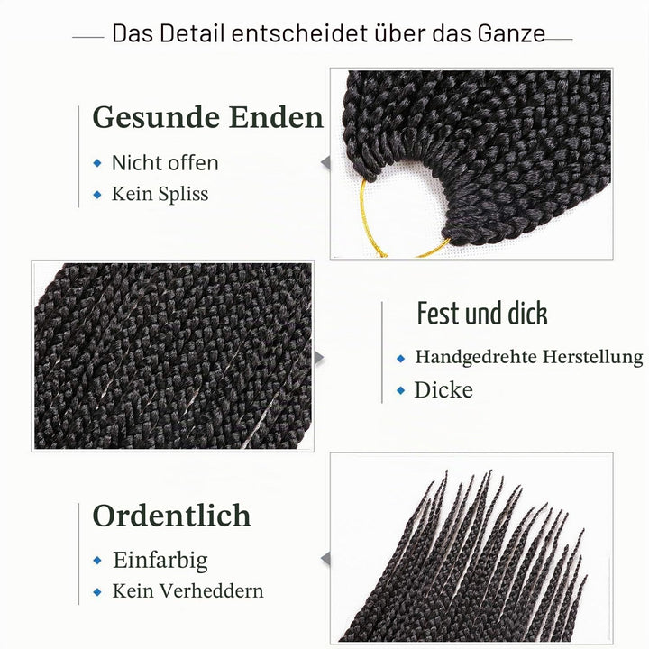 7Packs Box Braids Crochet Braids Hair Extensions Kanekalon Kunsthaar Crochet Hair Braids Haare Kunst