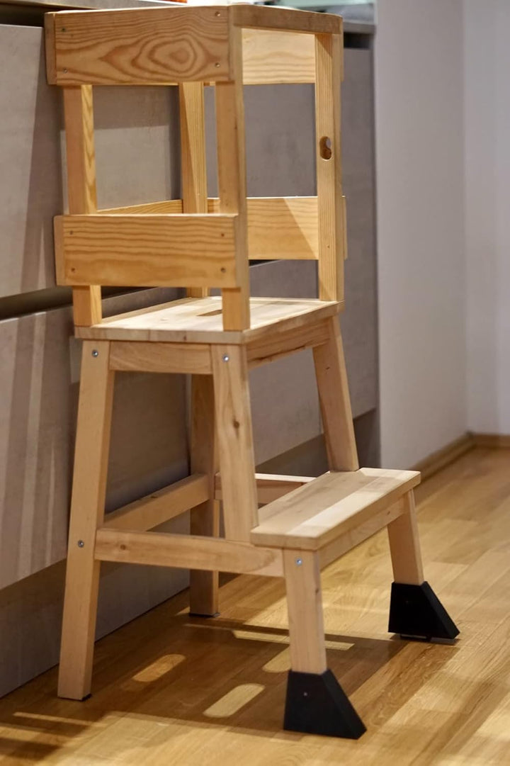 ULROAD 2X Kippschutz passend für IKEA Lernturm ODDVAR BEKVÄM I Made in Germany I Fuss Füsse Zubehör