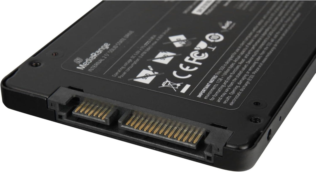 MediaRange Interne SSD Festplatte 480 GB - Solid State Drive 2,5’’ mit SATA III Schnittstelle und 3D