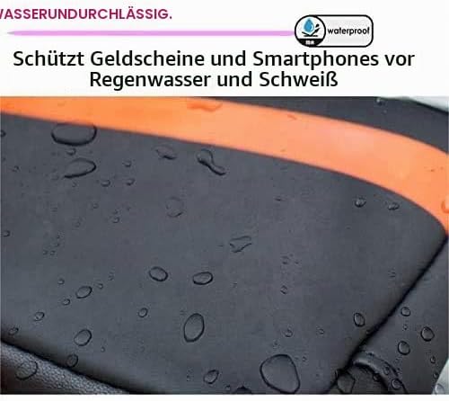 GORIX Cycling Pouch Fahrradtasche wasserdichte Handytasche Rennrad MTB Fahrrad Fahrrad (BKPI) (Grau)