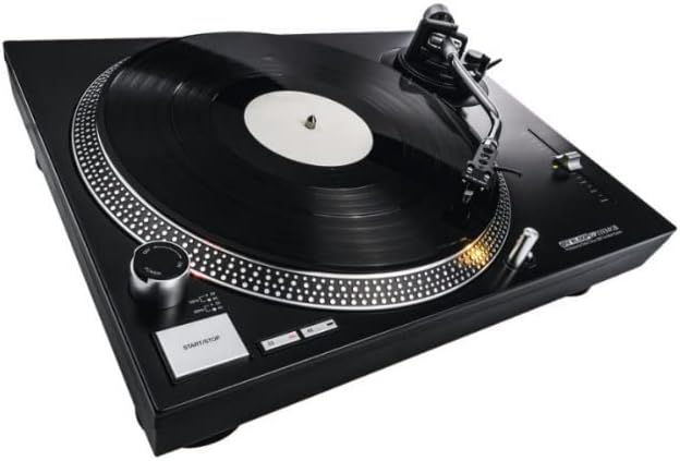 Reloop RP-2000 USB MK2 - quarzgesteuerter DJ-Plattenspieler mit Direktantrieb, 33 1/3 und 45 RPM, US