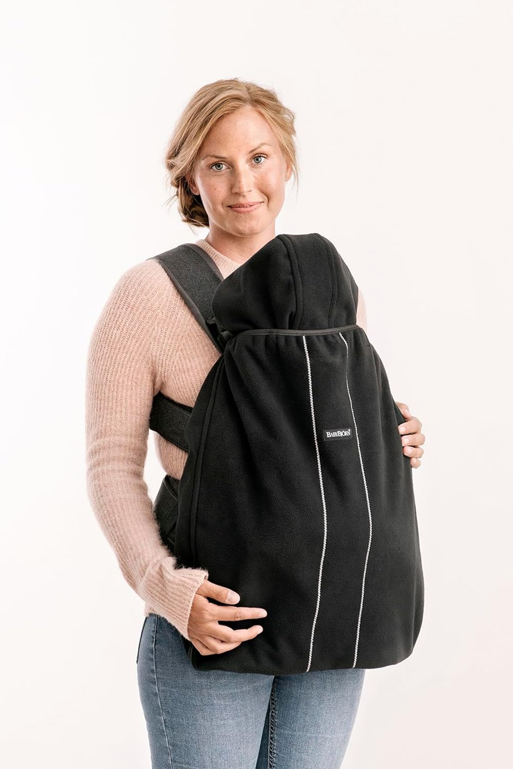 BabyBjörn Bezug für Babytrage, Schwarz, Bezug für Babytrage