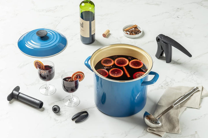 Le Creuset, Wein-Werkzeug-Set, Schwarz/Grau, 5-teilig