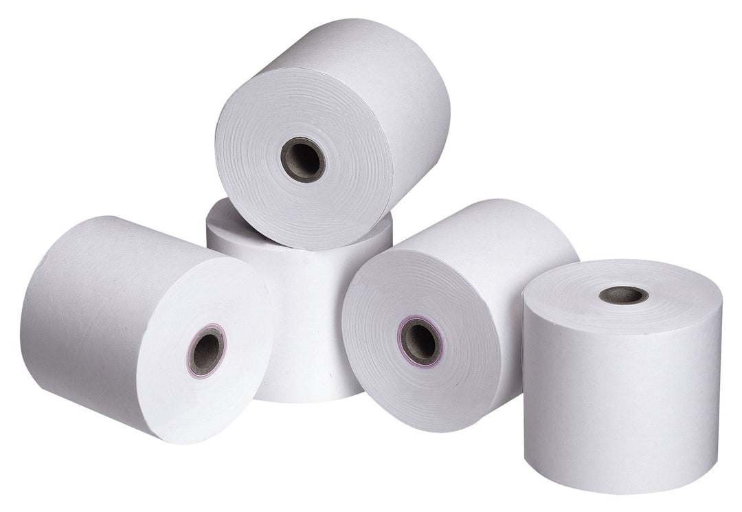 50 Thermorollen 80mm x 80m x 12mm für Inka TD-4, Bonrollen, Kassenrollen, Thermo-Bonrollen