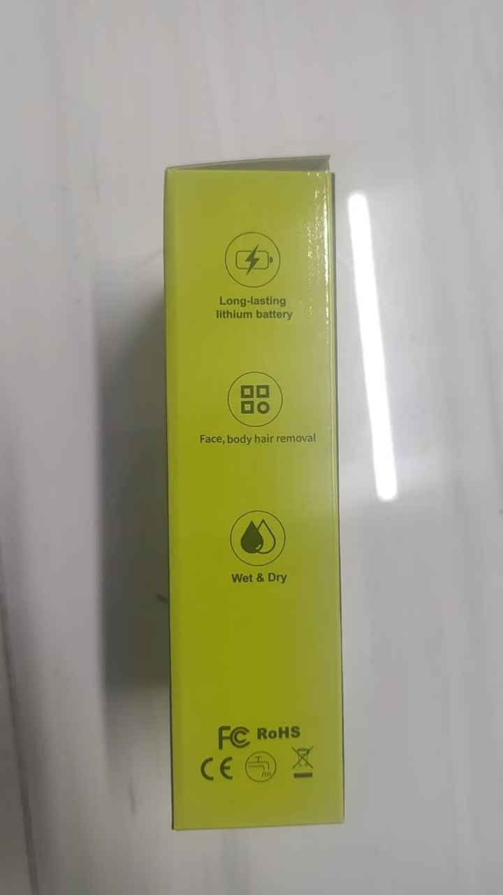 Barttrimmer Herren - Wasserdichter Hybrid- Bartschneider Herren und Körperrasierer Herren, Wiederauf