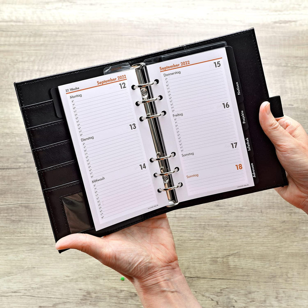 BSB Terminplaner Organizer Wochenplaner Terminkalender - 2026 - ca. A6-1 Woche = 2 Seiten - Fashion,