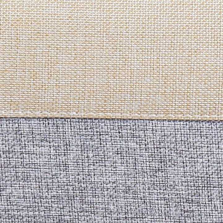 Mangata Faltbare Aufbewahrungskörbe mit Deckel,[4 Pack] Grau Canvas-Stoff Aufbewahrungsbox für Spiel