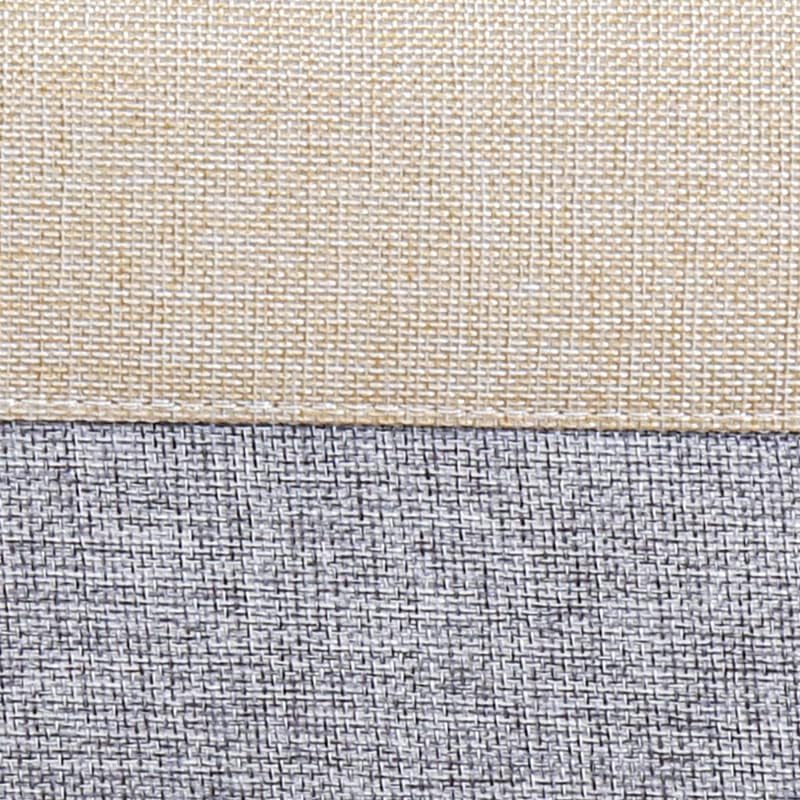 Mangata Faltbare Aufbewahrungskörbe mit Deckel,[4 Pack] Grau Canvas-Stoff Aufbewahrungsbox für Spiel