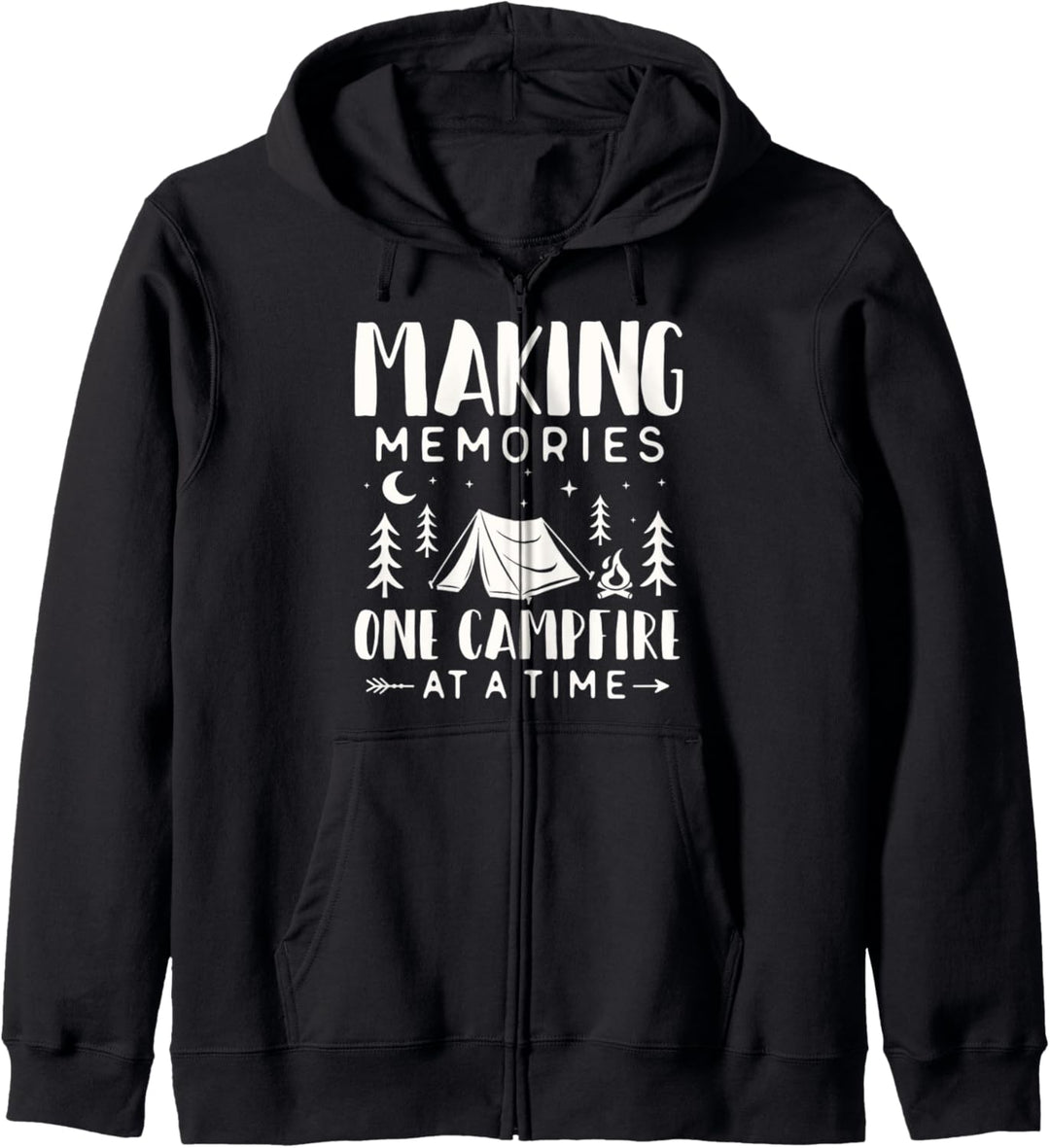 Camping Making Memories Family kids camping RV Kapuzenjacke